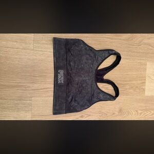 PINK Victoria's Secret Charcoal Sports Bra